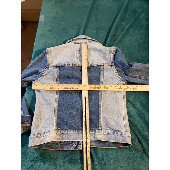 Abercrombie & Fitch Jacket Size Extra Small Womens Blue Denim Jean Long Sleeve - Picture 6 of 8